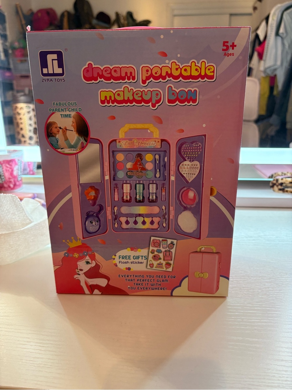 Dream Portable Makeup Box - Pink